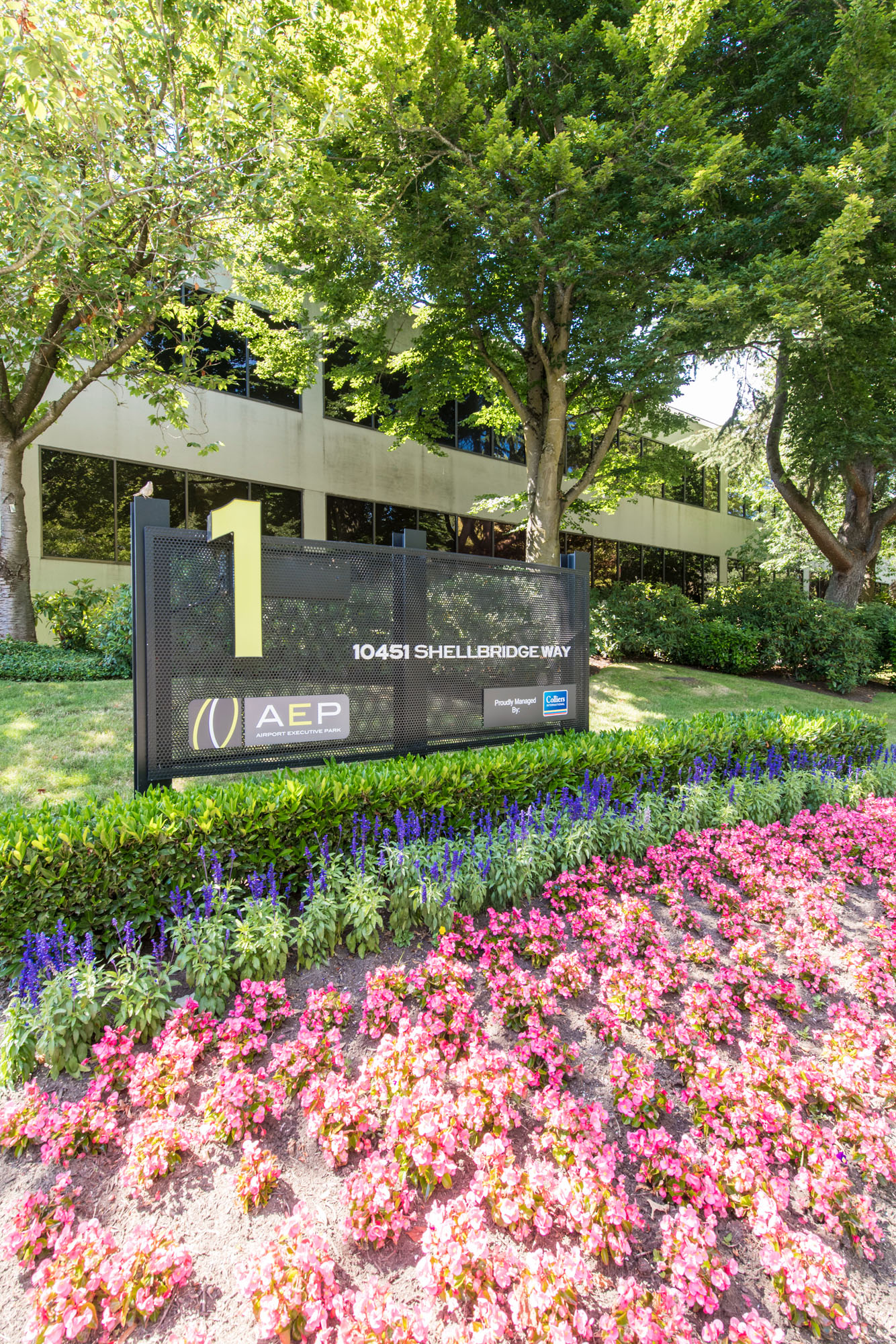 Exterior view of building 1